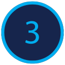 number 3 icon
