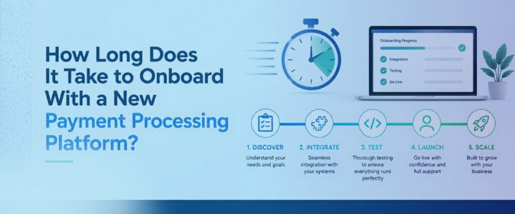 Payment processor onboarding time: How long does it take